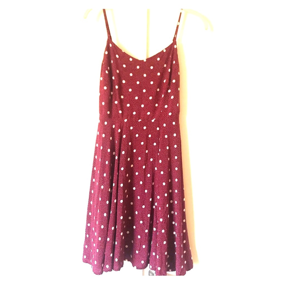 Burgundy Summer Dress